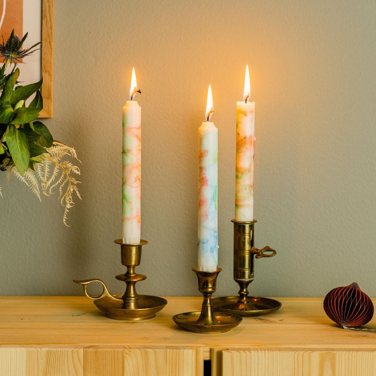 Vanilja aromikynttilä lämpimään tunnelmaan